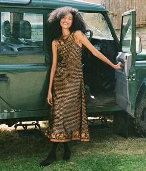 DEANNA DRESS -- BEAUVOIR PAISLEY