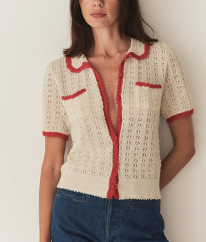 GLORIANA TOP -- MOONSTONE