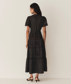 GRACIELLA DRESS -- BLACK