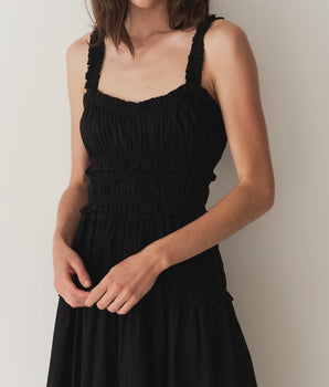 MARIANNE DRESS -- BLACK