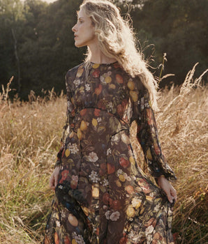 OLIANA DRESS -- ORCHARD HARVEST