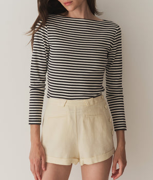 PAULETTE TEE -- NANTUCKET STRIPE