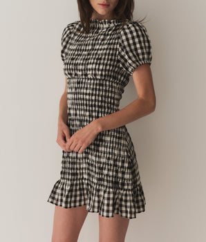 RIZZO DRESS -- MARILYN GINGHAM