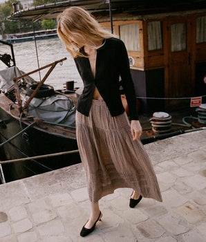 SEBASTIANE SKIRT -- BRIDGET CHECK