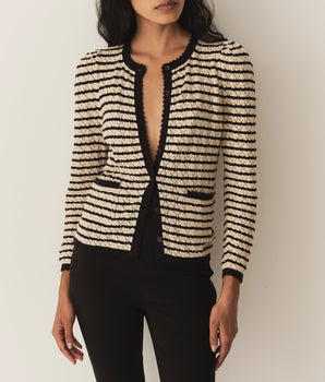 THERESE CARDIGAN -- ALLAIRE STRIPE